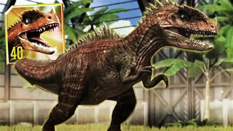 giganotosaurus jurassic world the game|More.